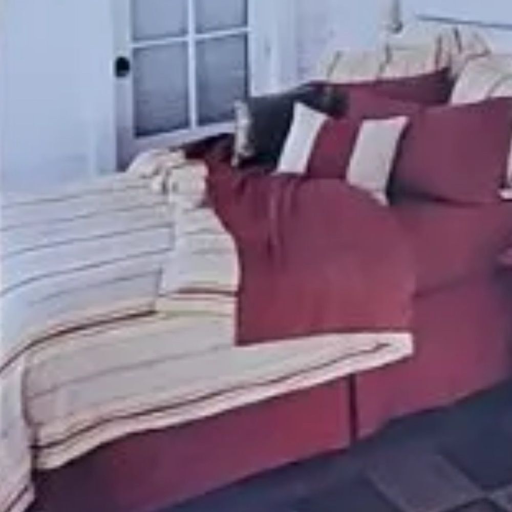Woolrich Home Duvet Set Beige Twin 100% Cotton One Twin Duvet One Standard Sham‎